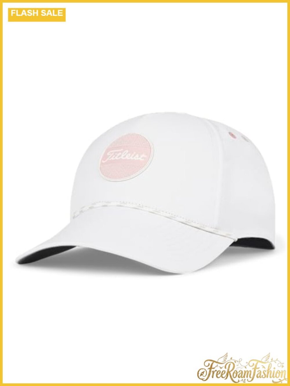 Titleist Women's Boardwalk Rope Golf Hat UPF 50+ Snapback Baseball Cap
